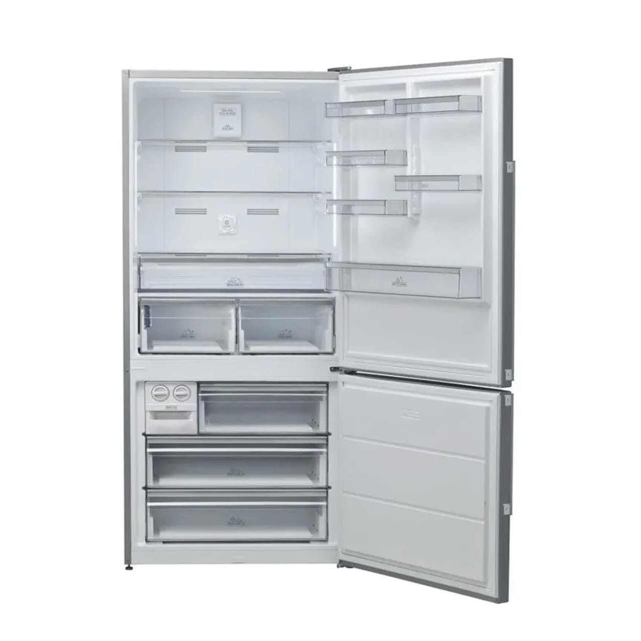 REFRIGERATEUR HOTPOINT 558LITRES COMBINE
3TIROIRS GRIS HA84BE72X84CME