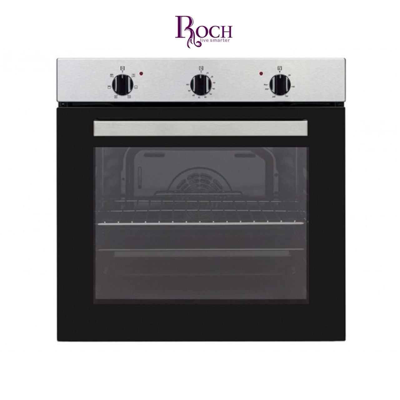 FOUR ROCH ELECTRIQUE ENCASTRABLE 60X60
MULTIFONCTION INOX ROB615BL