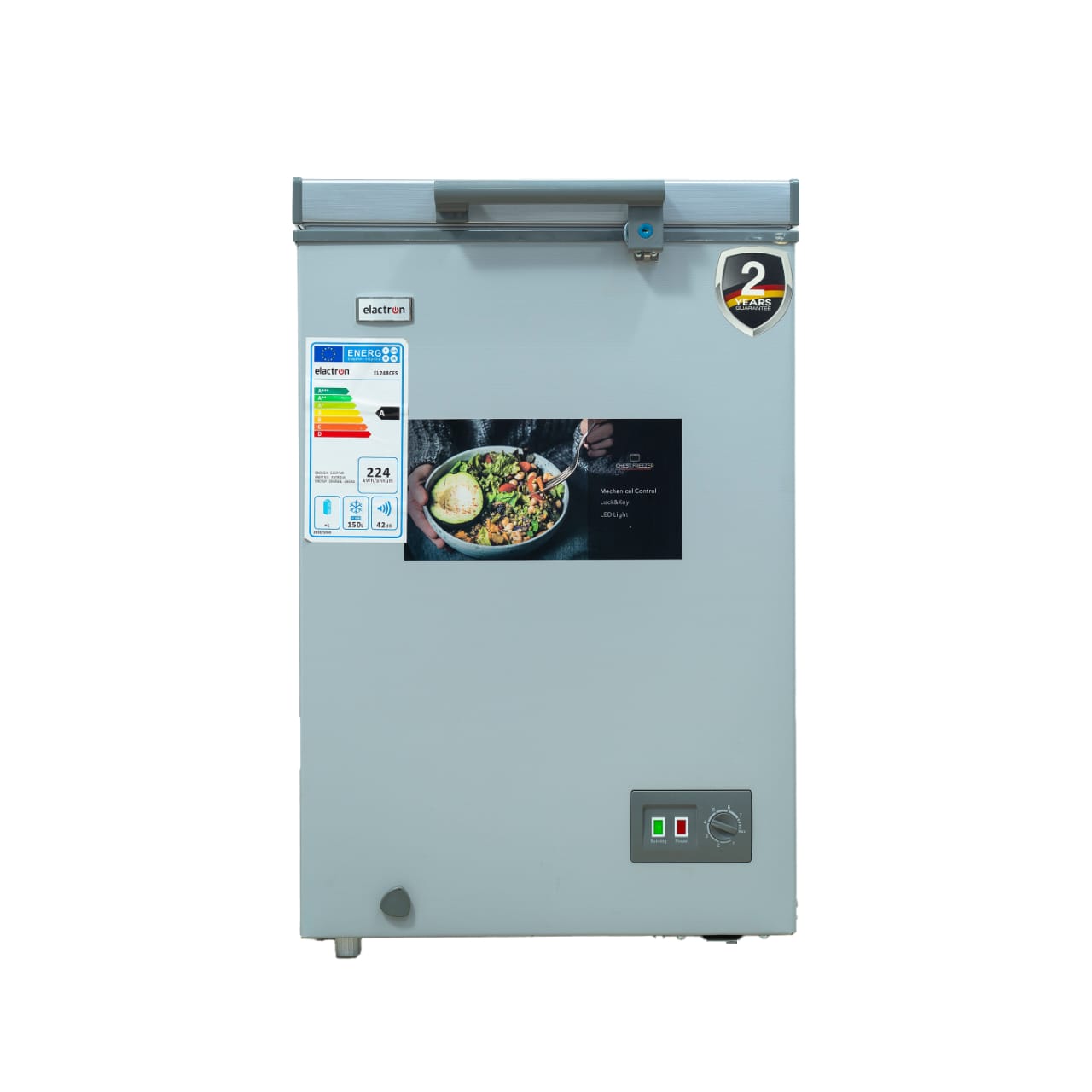 CONGELATEUR ELACTRON HORIZONTAL
150LITRES GRIS EL248CFS