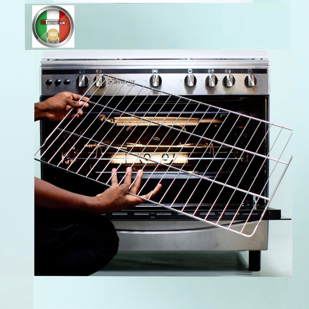 CUISINIERE TECHNOLUX 5FEUX 90X60
INOX TEC90