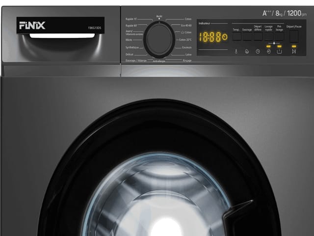 MACHINE A LAVER FINIX 12KG INVERTER GRIS
FIN120IXDA05E