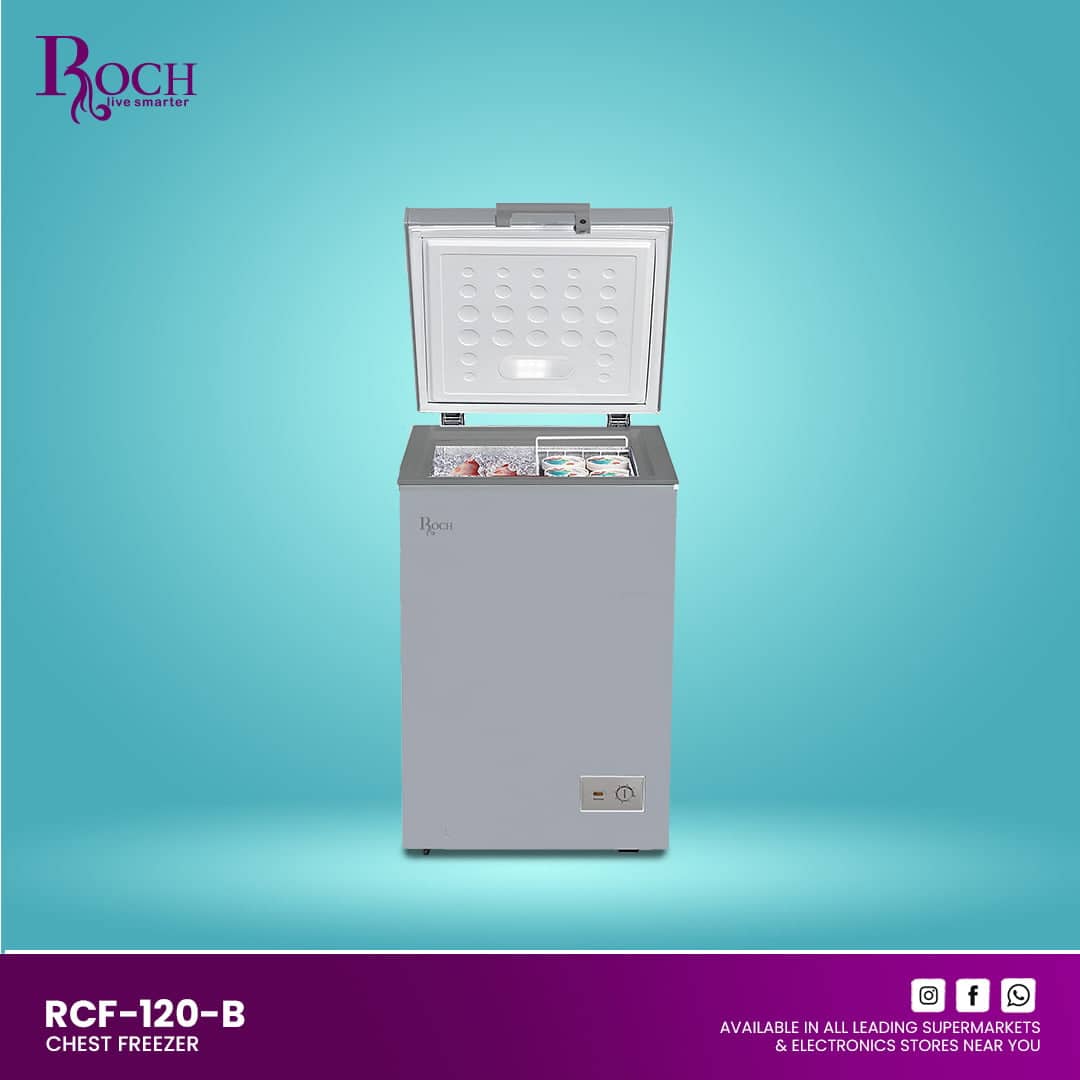 CONGELATEUR ROCH HORIZONTAL 120LITRES
GRIS RCF120B