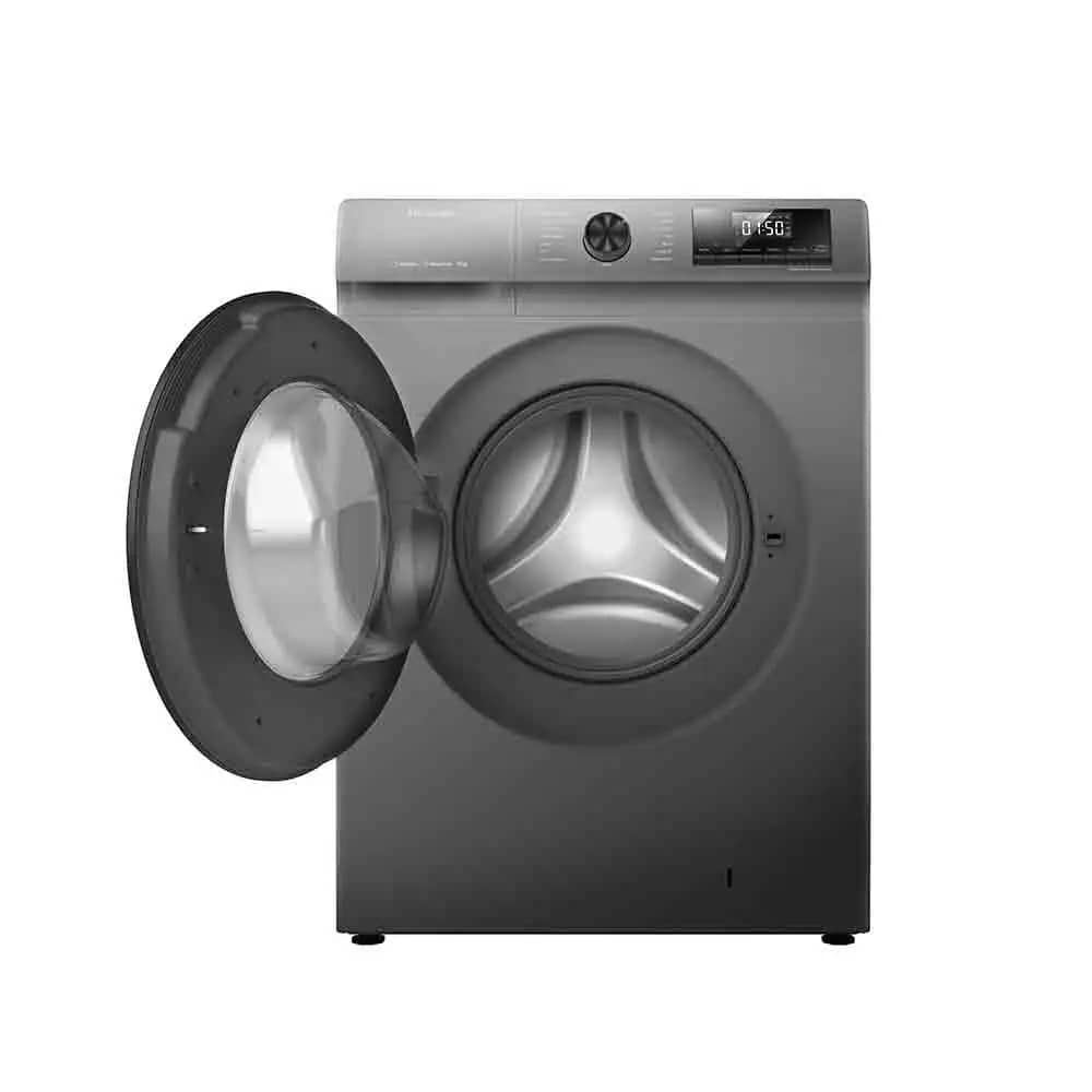 MACHINE A LAVER HISENSE 8KG INVERTER
FRONT LOAD GRIS WFQP8014EVMT