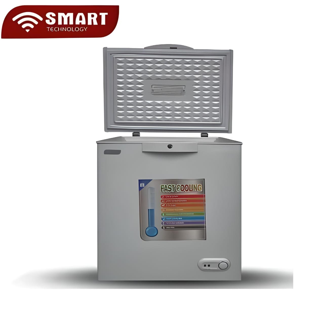 CONGELATEUR SMART TECHNOLOGY
HORIZONTAL 230LITRES GRIS STCC230