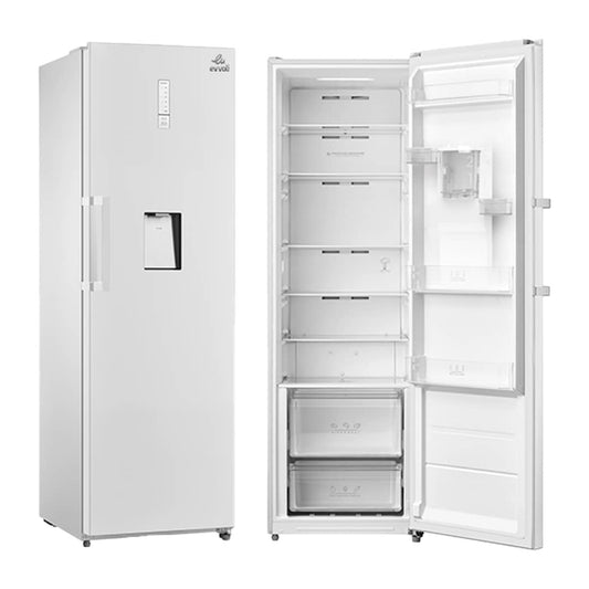 REFRIGERATEUR EVVOLI VERTICAL 1PORTE
8TIROIRS 390LITRES AVEC FONTAINE NOFROST
BLANC EVRFMU390LW