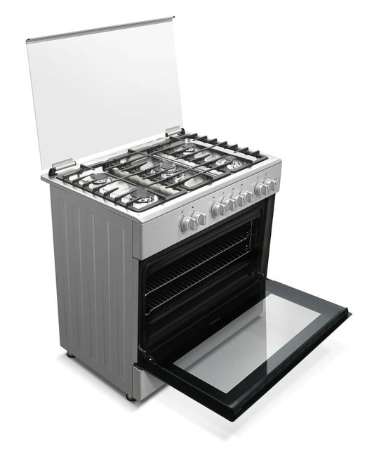 CUISINIERE HAIER 5FEUX 90X60 A GAZ GRIS
HCR6050EGS2