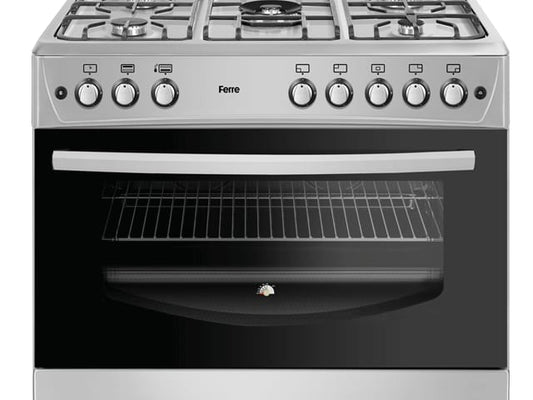 CUISINIERE FERRE 5FEUX 90X60 A GAZ GRIS
F9P50G2DI