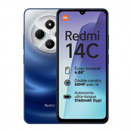 Xiaomi Redmi 14C - Mémoire 256 Go - RAM 16Go - Ecran 6.88 pouces